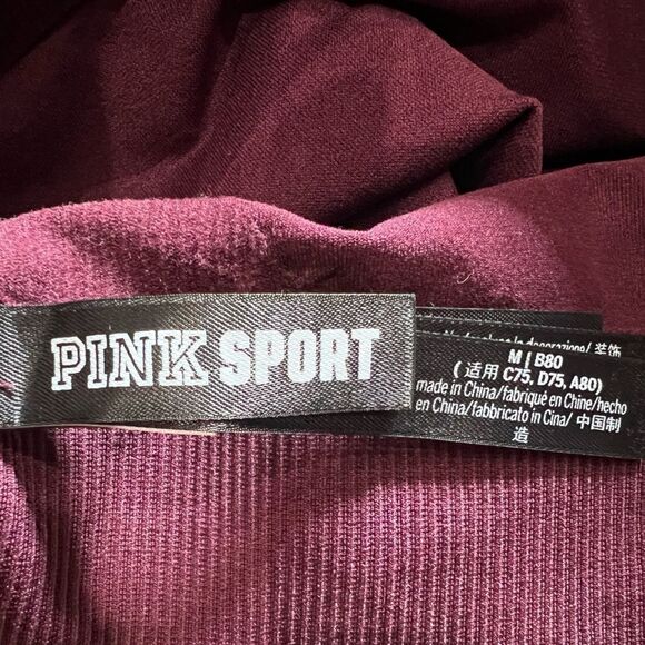 Pink Sport By Victoria’s Secret Bra Set Seamless Size Medium - Picture 12 of 16